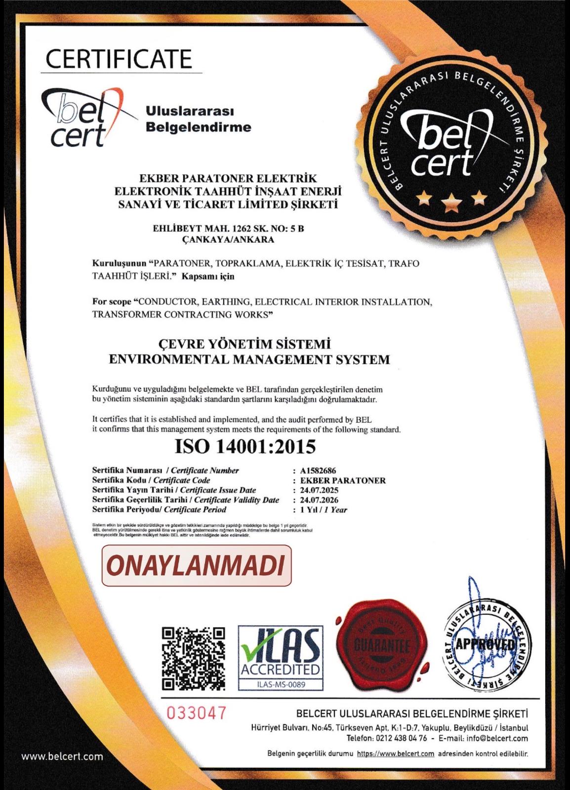 ISO 14001:2015